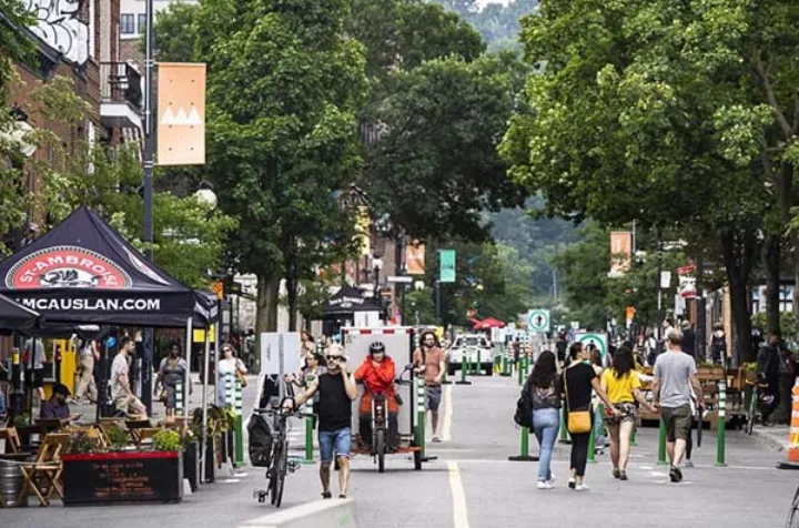 ۱۰ خیابان مونترال که تابستان امسال پیاده راه هستند